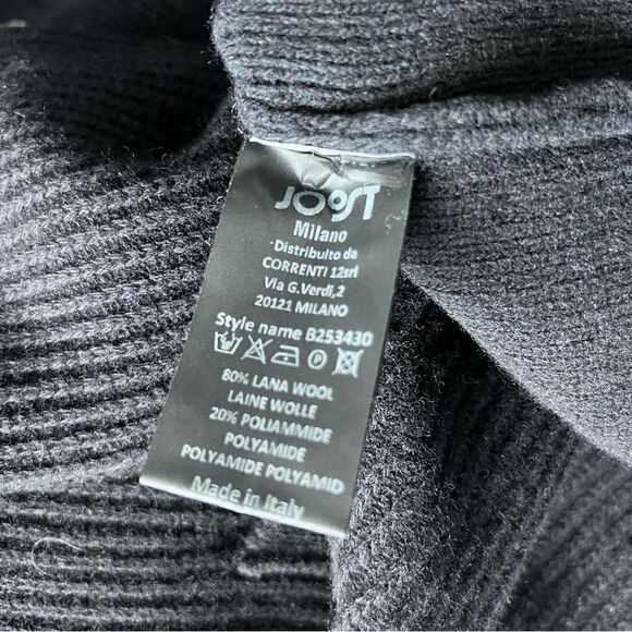 JOOST Men Winter Sweater High Neck Navy Blue Color Size XXL - Picture 6 of 7